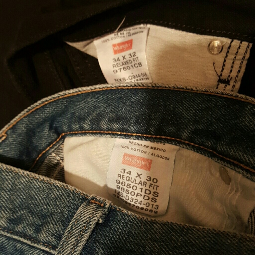 Wrangler bundle 34x30 34x30 - Picture 4 of 5